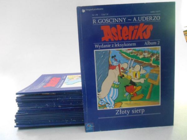 Rene - Asteriks, zestaw 22 albumów