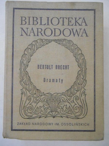 Brecht Bertolt - Dramaty, BN