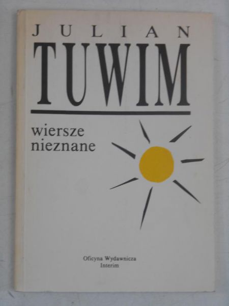Tuwim Julian - Wiersze nieznane