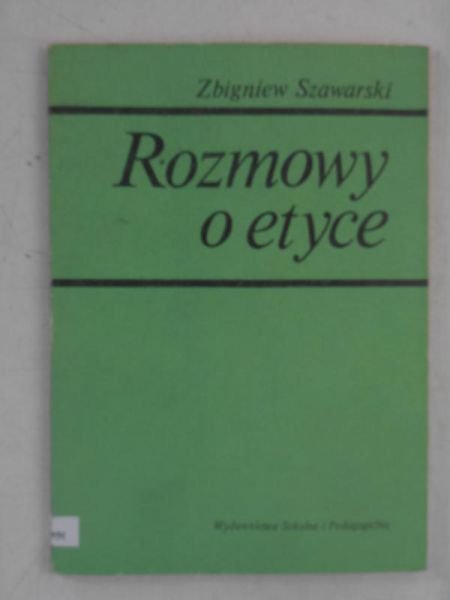 Rozmowy o etyce
