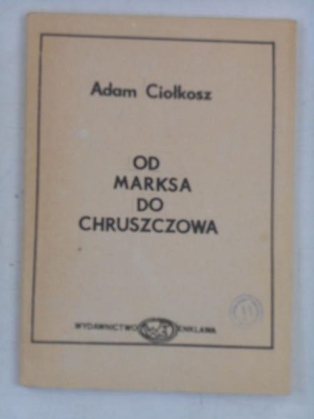 Od Marksa do Chruszczowa