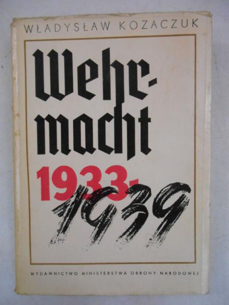 Wehrmacht 1933-1939