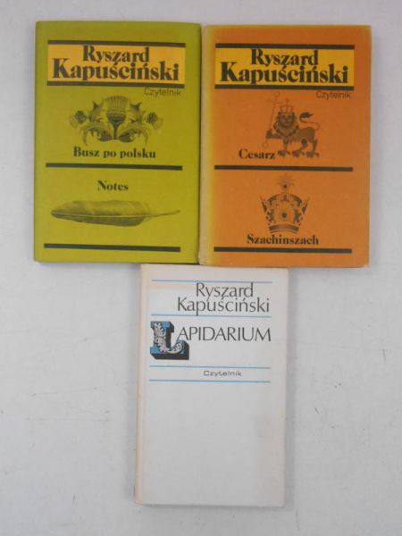 Kapuściński Ryszard - Busz po polsku / Cesarz / Lapidarium