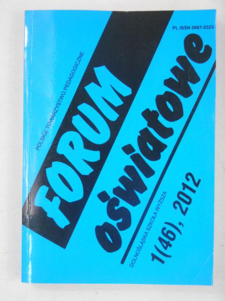 Forum Oświatowe 1(46), 2012 r.