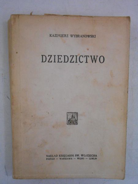 Dziedzictwo, 1931 r.