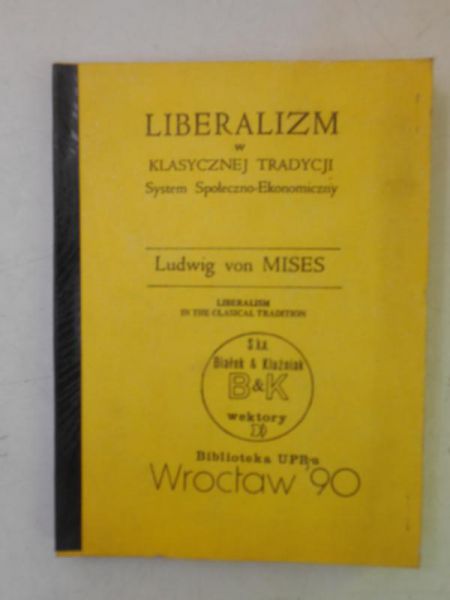 Liberalizm w klasycznej tradycji