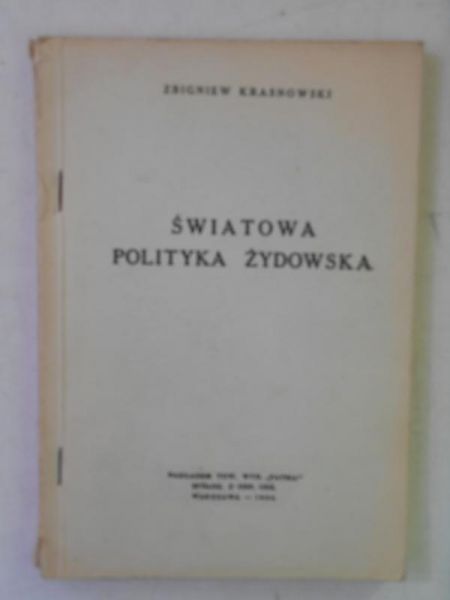 Światowa polityka żydowska, 1934 r.