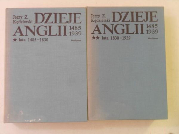 Dzieje Anglii, Tom I-II