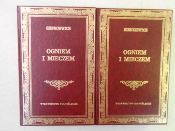 Ogniem i mieczem, Tom I-II, BK, autograf