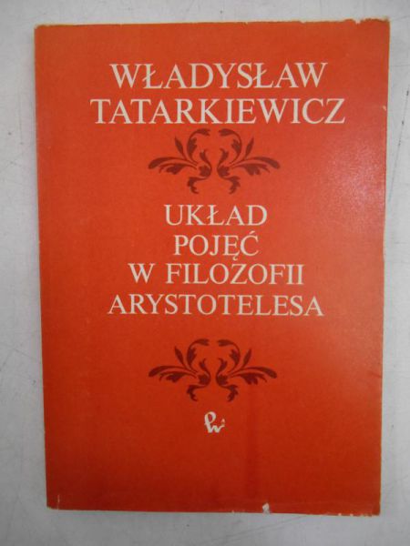 Układ pojęć w filozofii Arystotelesa