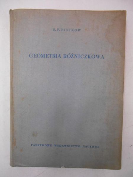 Finikow S. P. - Geometria różniczkowa