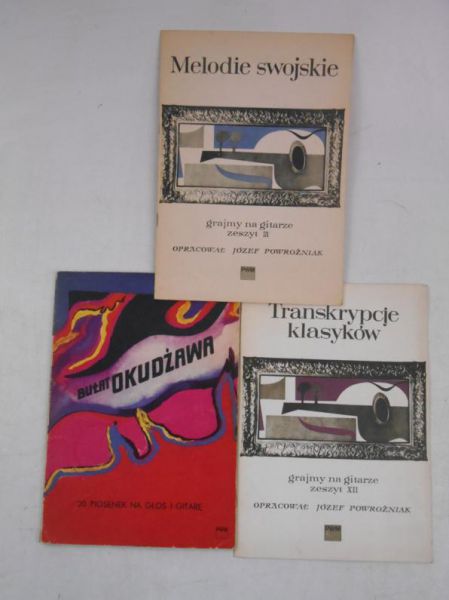 Melodie swojskie / Transkrypcje klasyków / 20 piosenek na głos i gitarę