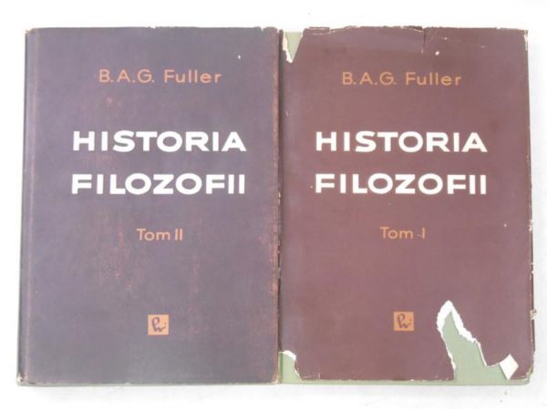 Fuller B. A. G. - Historia filozofii, Tom I-II
