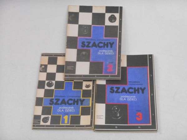 Szachy. Podręcznik dla dzieci, część I-III