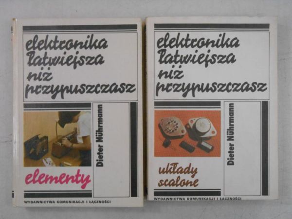 Elektronika łatwiejsza niż przypuszczasz, 2 książki