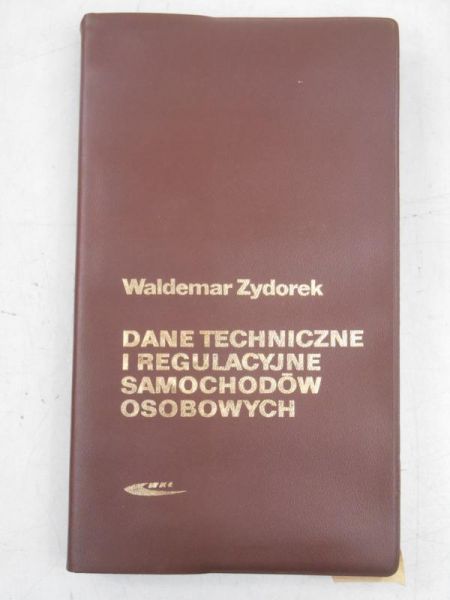 Dane techniczne i regulacyjne samochodów osobowych