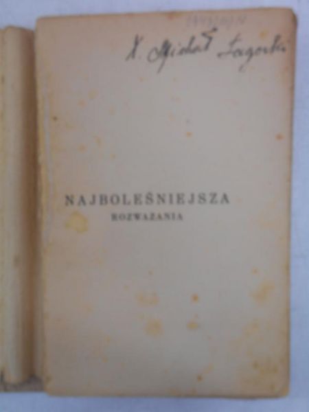 Najboleśniejsza. Rozważania, 1939 r.