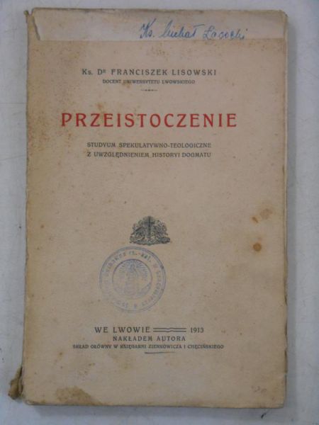 Przeistoczenie, 1913 r.