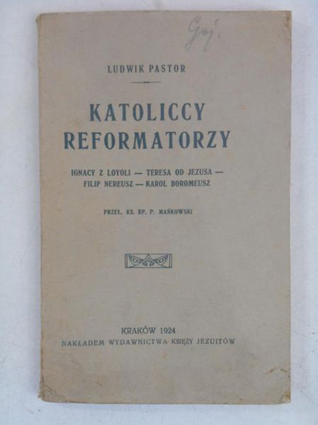 Katoliccy reformatorzy, 1924 r.
