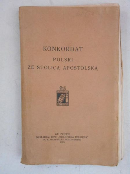 Konkordat Polski ze Stolicą Apostolską, 1925 r.