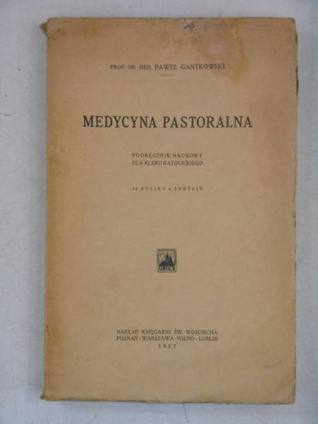 Medycyna pastoralna, 1927 r.