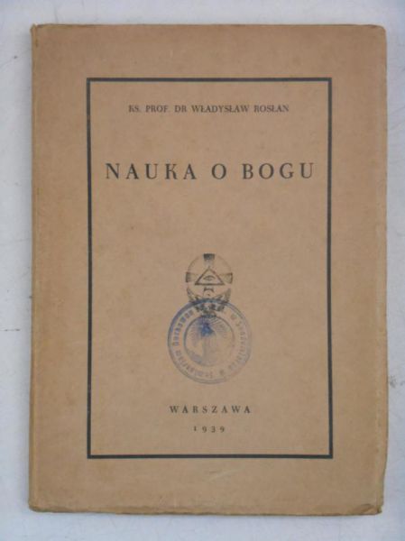 Nauka o Bogu, 1939 r.