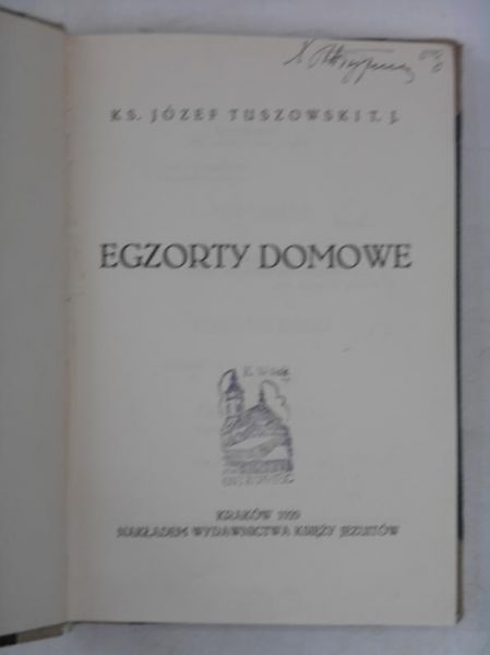 Egzorty domowe, 1929 r.