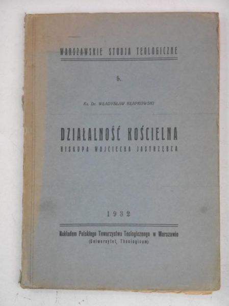 Działalność kościelna, 1932 r.