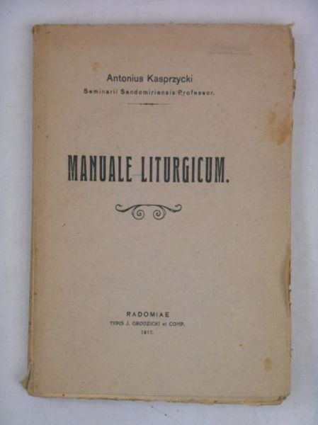 Manuale Liturgicum, 1917 r.