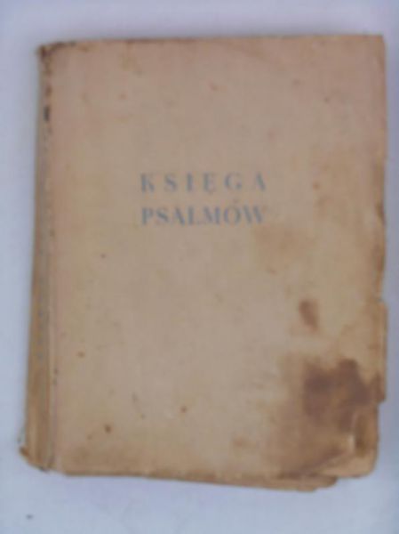 Księga psalmów, 1937 r.