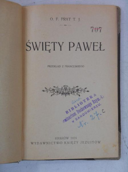 Święty Paweł, 1924 r.