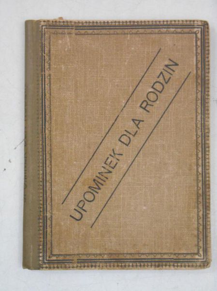Bisztyga Kazimierz - Upominek dla rodzin, 1922 r.