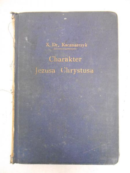 Charakter Jezusa Chrystusa, 1935 r.