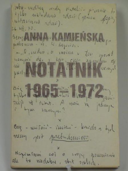 Notatnik 1965 - 1972