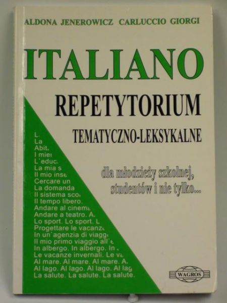 Jenerowicz, Giorgi   Repetytorium tematyczno