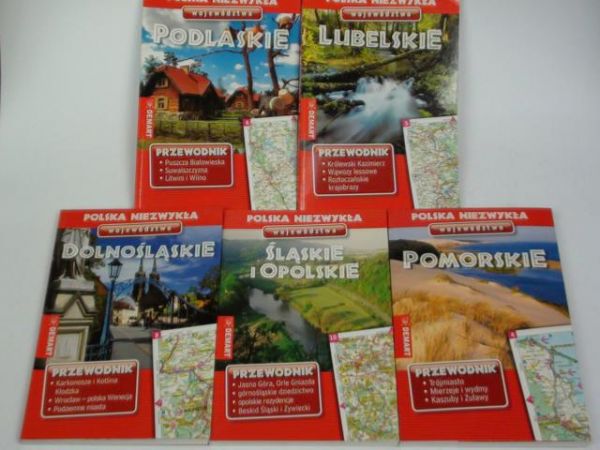 Polska Niezwykła: Województwa pomorskie, podlaskie, lubelskie, dolnośląskie, śląskie i opolskie