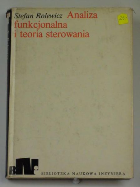 Analiza funkcjonalna i teoria sterowania
