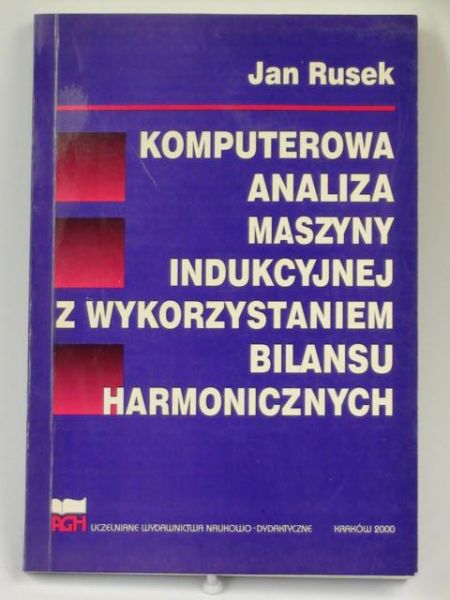 Komputerowa analiza maszyny indukcyjnej z wykorzystaniem bilansu harmonicznych + CD