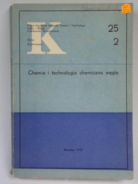 Chemia i technologia chemiczna węgla