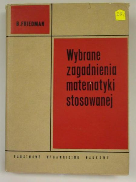 Wybrane zagadnienia matematyki stosowanej