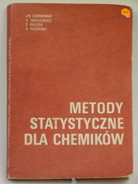 Czermiński Jurand,   - Metody statystyczne dla chemików