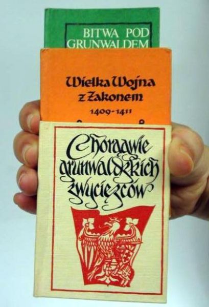 Bitwa pod Grunwaldem / Wielka wojna z Zakonem 1409-1411/Chorągwie grunwaldzkich zwycięzców , MINIATURA