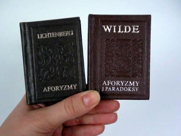 Lichtenberg,  - Aforyzmy i paradoksy, MINIATURA
