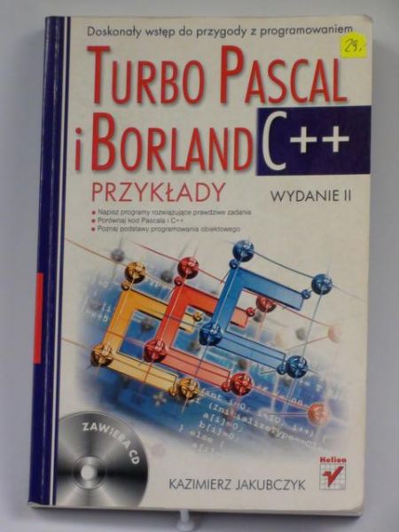 Turbo Pascal i Borland C++  CD