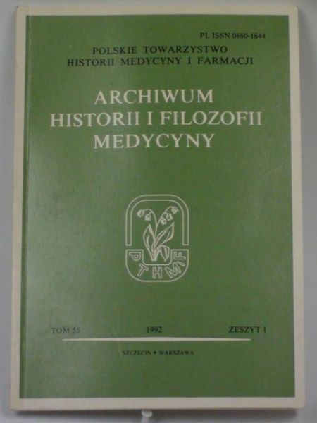 Archiwum Historii i Filozofii Medycyny