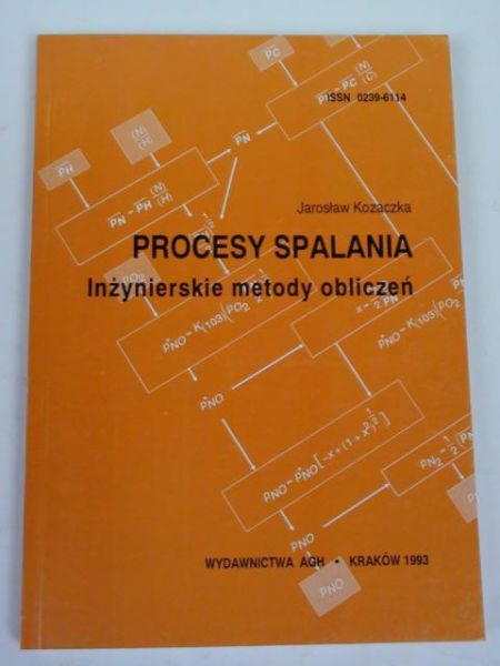Procesy spalania. Inżynierskie metody obliczeń