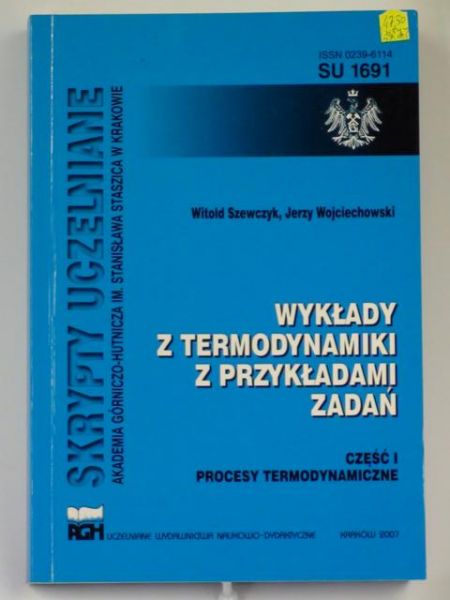 Szewczyk W.,   - Wykłady z termodynamiki z przykładami zadań