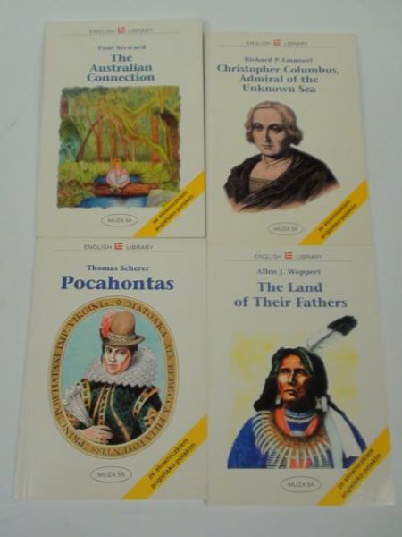 Steward - The Australian Connection/ Emanuel - Chrisopher Columbs, Admiral of the Unknown Sea/  Scherer - Pocahontas/  - The land of Their Fathers
