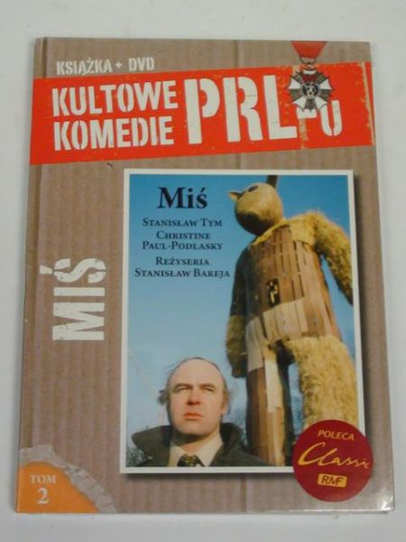 Bareja Stanisław (reż.) - Miś. Książka + DVD, NOWA