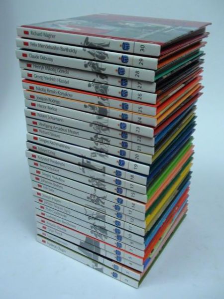 Wielcy kompozytorzy, 26 t. + CD , Biblioteka Gazety Wyborczej